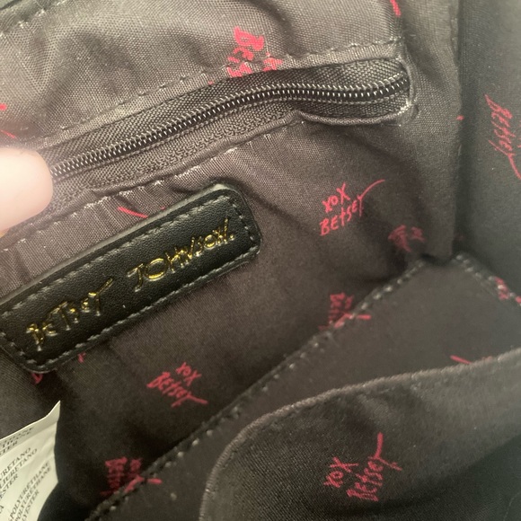 BETSEY JOHNSON Quilted Skull Accent Bag by Never Used! SO SO WELL MADE AND CUTE! - Picture 8 of 14